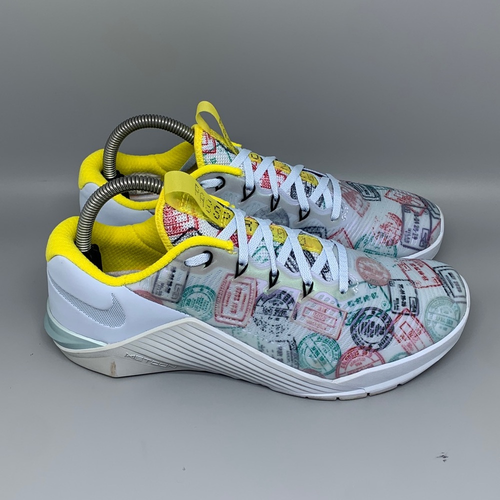 Nike Metcon 5 AMP‎ Hyrdrogen Blue Passport Training Shoes Women's Sz 9.5